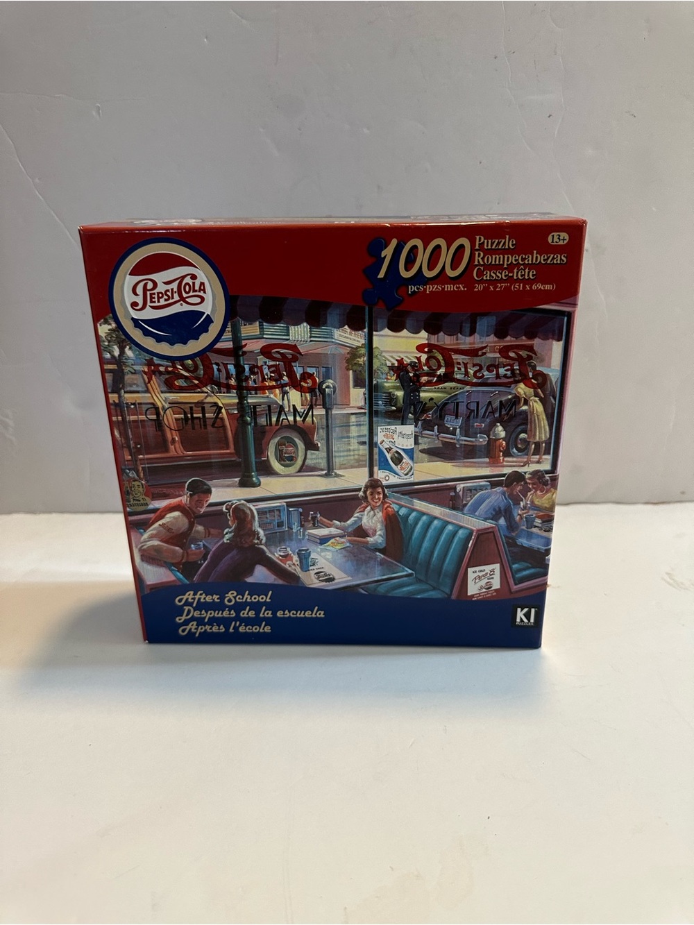 1000-Piece Puzzle — After School Scene (Red) - Picture 5 of 5